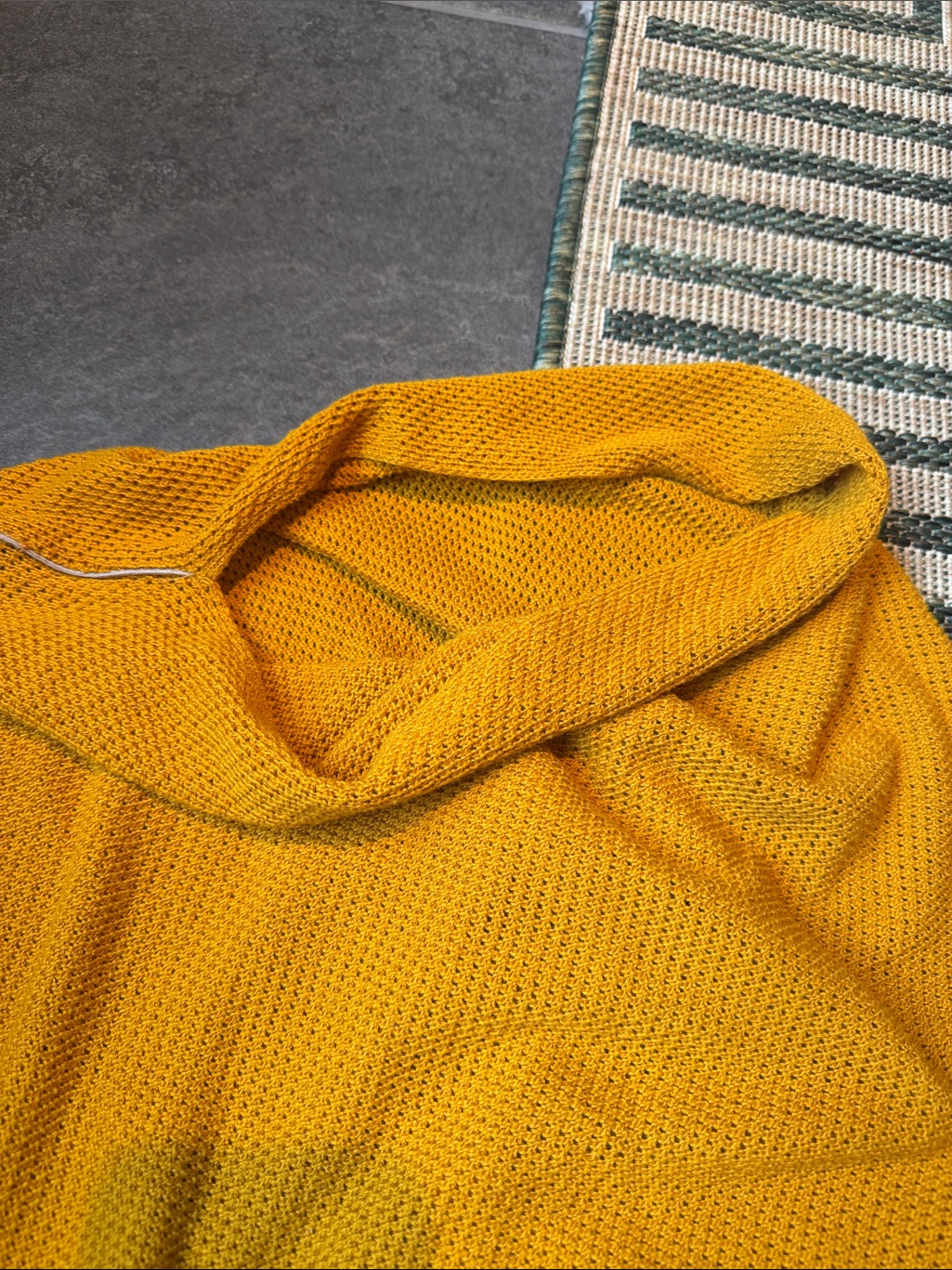 We Are Amma Cocoon Nursing Breast Feeding Shirt Knit Color Honey Yellow — image 6 of 8